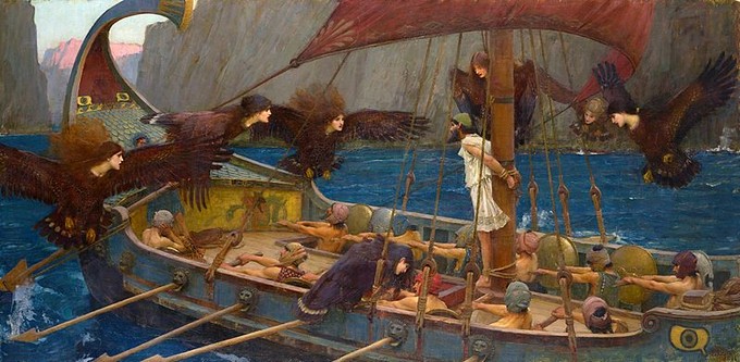 Ulises y las Sirenas - John William Waterhouse