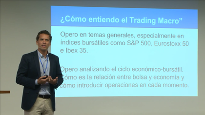 Hugo Ferrer de inBestia y Ferrer Invest en el Barcelona Trading Point